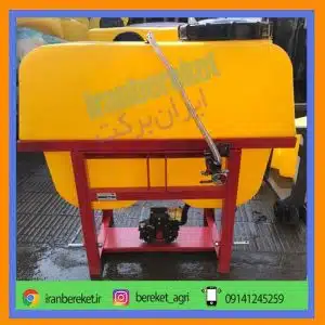 سمپاش 400 لیتری بوم دار پشت تراکتوری با پمپ برتولینی 530 ایتالیایی
